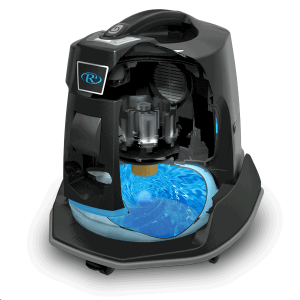 Rainbow SRX con separación por agua en movimiento
